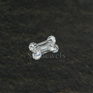 เพชรรูปทรงกระดูกที่สร้างขึ้นในห้องปฏิบัติการ Stonewels สี E ได้รับการรับรองจาก IGI เพชร HPHT CVD ปลูกในห้องปฏิบัติการ ขายส่ง - Product Image 3