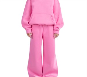 Nuevo Diseño Personalizado de Chándal Deportivo Sólido de Invierno para Mujer, Ropa Deportiva de Calle al por Mayor, Ropa de Entrenamiento Informal, Cómoda y de Gran Gramaje - Product Image 2