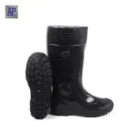 AP <b>Boots</b> TERRA ECO 2 <b>Black</b> PVC Safety Rain <b>Boots</b>-Heavy Duty Waterproof Rubber <b>Work</b> Shoes - Product Image 3