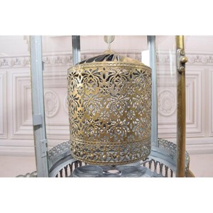 Highest Quality <b>Brass</b> Cylindrical <b>Lantern</b> with Candle Holder Durable Finish for Home Decoration - Product Image 5