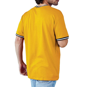 เสื้อยืดแขนสั้นใยไผ่พิมพ์โลโก้ตามสั่ง ผลิตตามแบบ สั่งทำได้ ขายส่ง ทรงหลวม เป็นมิตรกับสิ่งแวดล้อม สำหรับผู้ชาย - Product Image 2