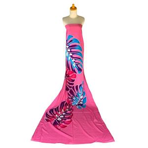 100% Rayon Bali Pareo Beach Sarong con adornos pintados a mano Selecciones de colores amplios Ropa deportiva para Bikini Traje de baño Motivos de hojas - Product Image 2