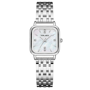 Reloj de Cuarzo Analógico de Acero Inoxidable para Mujer, Modelo 1225, Reloj de Pulsera Femenino de Moda 2023 - Product Image 6