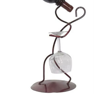 Voile porte-bouteille de vin fer Art européen créatif casier à vin classique porte-bouteille décoration pratique - Product Image 1