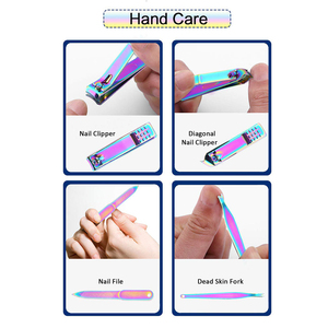 Ensemble de manucure et pédicure professionnel personnalisé en acier inoxydable de haute qualité, durable et à faible MOQ, pour usage personnel, prix abordable, OEM - Product Image 3