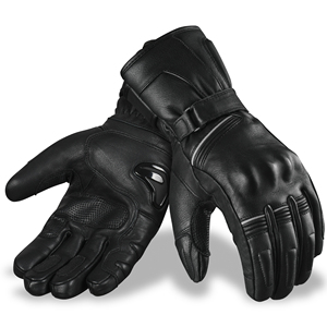 Professional Men's Genuine <b>Leather</b> Motorbike Gloves Long <b>Cuff</b> Touring Racing Motorcycle Protective Gloves Custom Logo - Product Image 3