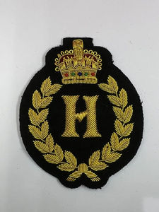 Badge de blazer personnalisé en broderie 3D faite main avec fil de bullion durable, écusson confortable pour fanfare, tissu en toile personnalisé - Product Image 4