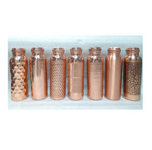 Bouteille d'eau en cuivre écologique pour une eau potable propre, favorisant des habitudes saines et une vie durable - Product Image 5