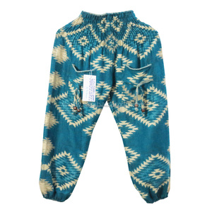 Cozy Blue <b>Harem</b> Pant Fashionable Indian Style Lounge <b>Trouser</b> Quality Pockets Easy Wear Stylish Indian Unisex Plus Size Winter - Product Image 5
