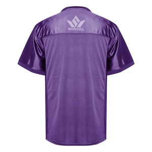 Camiseta de Fútbol Personalizada con Estampado Sparkwell, Manga Corta, Malla Transpirable, Corte Regular, Unisex, para Adultos, Todas las Temporadas - Product Image 1