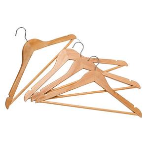 Perchas de Madera para Ropa, Ahorro de Espacio en el Armario, Organización de Prendas, Exhibición en Boutiques, Habitaciones de Hotel y Hogares - Product Image 2