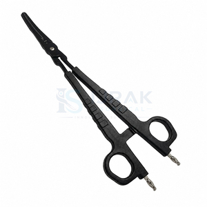 Pinces à artères noires Bi Clamp en acier inoxydable, pinces chirurgicales pour la chirurgie générale - Product Image 2