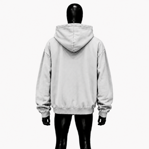 Silver Oversized Pray Graphic <b>Hoodie</b> <b>Yellow</b> Letter Print Streetwear Pullover Sweatshirt Unisex Casual Fashion Hooded Top For <b>Men</b> - Product Image 2