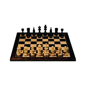 Jeu d'échecs en bois moderne personnalisé, design unique, emballage plat, plateau de jeu en bois découpé au laser, jeu d'échecs de luxe, vente en gros de jeux d'échecs - Product Image 5