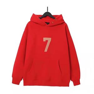 Sweat-shirt personnalisé gaufré de haute qualité, sweats à capuche surdimensionnés blancs vierges pour hommes, sweats à capuche gaufrés pour hommes, sweats à capuche unis à impression en relief - Product Image 3