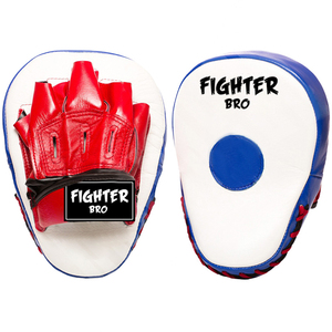 Pads de frappe Fighter Bro Boxing Focus Pads en cuir PU, durables, pour l'entraînement, toutes saisons - Product Image 6