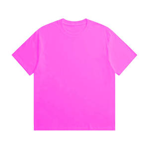 Camiseta Casual de Hombre, de Manga Corta, Tejida con Mezcla de Poliéster y Algodón, Transpirable, Ecológica, de Corte Regular, con Estampado - Product Image 1