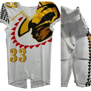 Americano uniforme de fútbol barato sublimados al por mayor de fútbol americano uniforme - Product Image 1