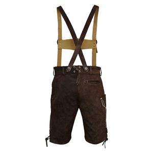 Lederhosen bavarois de haute qualité pour hommes, en cuir véritable, costume d'Oktoberfest, Lederhosen bavarois brodés, shorts traditionnels - Product Image 6