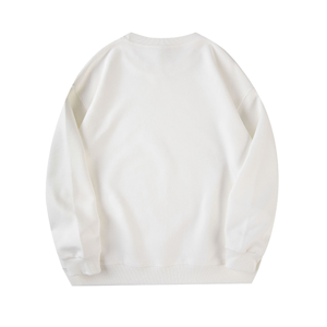 เสื้อฮู้ดโอเวอร์ไซส์ผ้าฝ้ายหนานุ่ม คอกลม ปักโลโก้ตามสั่ง เสื้อกันหนาวผ้าฟลีซ สตรีทแวร์ สำหรับผู้หญิง - Product Image 1