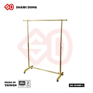 DR-101HBP-L GOLD Garment <b>Rack</b> wholesale clothing display <b>racks</b> cloth hanger <b>stand</b> - Product Image 1