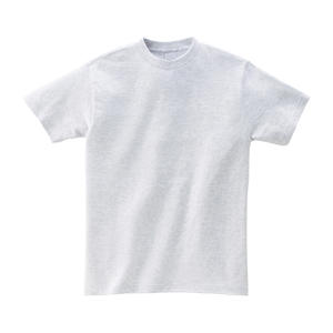 T-shirt unisexe en coton polyester 190g de haute qualité, personnalisable avec logo, gris uni, style streetwear décontracté pour hommes - Product Image 2