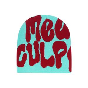 หมวกบีนนี่อะคริลิค 100% แบบยูนิเซ็กซ์ สไตล์ Y2K ทรงหลวม สำหรับฤดูหนาว ลายการ์ตูน คุณภาพสูง พร้อมโบว์และขอบหมวก - Product Image 2