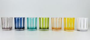 Shatterproof 15 oz <b>Plastic</b> Vintage Drinking Glass Tumbler - Product Image 3