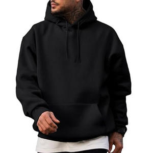 Vente chaude : Sweats à capuche unis épais personnalisables pour hommes, en molleton, pour le sport et la gym, vente en gros et prix abordable - Product Image 4