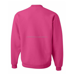 Jersey de cuello redondo de peso pesado de algodón 100% para hombre, sudadera con estampado sólido de talla grande con diseño forrado, muy demandado - Product Image 6