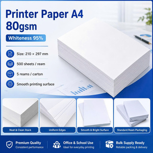 กระดาษถ่ายเอกสาร PPVN สีขาว A4 80 แกรม 500 แผ่น x 5 รีม คุณภาพพรีเมียม - Product Image 1