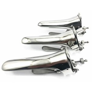 Spéculum vaginal Cusco en acier inoxydable de qualité supérieure, tube d'évacuation des fumées, réutilisable, usage hospitalier, logo personnalisé, fabriqué au Pakistan - Product Image 3