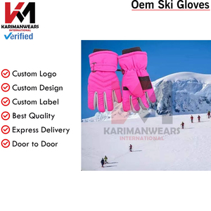 Kids Adult Ski <b>Gloves</b> <b>Waterproof</b> Warm Snow <b>Gloves</b> for Winter Sports Retail Brands Private Label Custom Logo Wholesale - Product Image 6