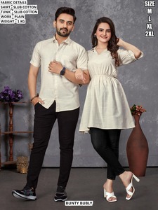 Kurta/Kurti Unisex de Secado Rápido, Estilo Tradicional, Largo hasta el Suelo, para Parejas, Ideal para Bodas y Ocasiones Casuales - Product Image 4