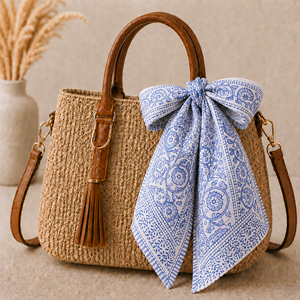 Pañuelo de algodón hecho a mano para verano, pañuelo para la cabeza, bandana cuadrada de diseñador, accesorios para exteriores, para vaqueras, cubrecuello a la moda - Product Image 5