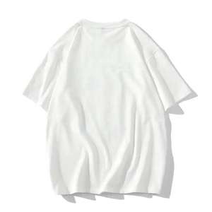 T-shirt unisexe surdimensionné 100% coton, fabricant de t-shirts pour hommes, logo en sérigraphie 3D en mousse, t-shirt personnalisé avec impression en relief - Product Image 1