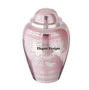 Urne funéraire en métal simple faite à la main, enduit de poudre noire, fournitures funéraires de vente chaude nouvellement à la mode - Product Image 4