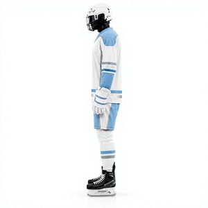 Uniforme de club de hockey sur glace, maillot de sport d'équipe personnalisé, accessoires assortis, vêtements de sport professionnels, haute performance - Product Image 4