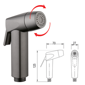 Pulvérisateur de Bidet en Plastique ABS OEM/ODM KSVX-04, Accessoires Modernes Personnalisables pour Toilettes Portables, Cuisine, Appartement KSN Vietnam - Product Image 1