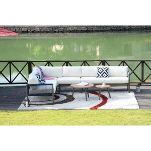 Set di Divani Componibili in Vimini per Arredamento Esterno e Spazi Living all'Aperto - Product Image 2
