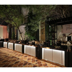 catering <b>counter</b> Modern design with polished surfaces and customizable colors. - Product Image 5