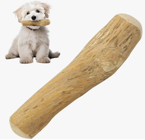 Jouet à mâcher pour chien en bois de café 100% naturel, provenant de sources durables, fait main, durable, pour le nettoyage des dents, écologique, classique, décontracté, pour l'intérieur - Product Image 1