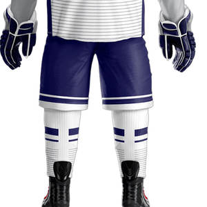 Conjunto de Jersey de Hockey sobre Hielo Personalizado para Hombre al Mejor Precio, Pantalones de Poliéster Resistentes para Adultos, Incluye Técnica de Sublimación - Product Image 6