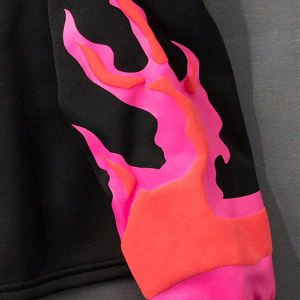 2026 Sweat à capuche unisexe personnalisable en molleton 100% coton, style streetwear, coupe oversize, grammage lourd, avec impression sérigraphique et impression en relief - Product Image 5