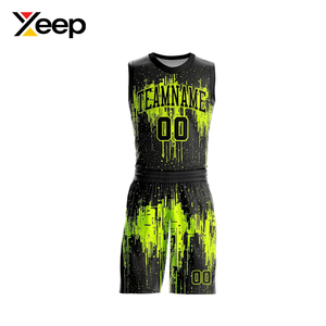 Uniforme de Baloncesto Personalizado para Hombre XEEP XC-BU-58, de Alta Calidad, Alto Rendimiento, Ligero y Transpirable, en Poliéster - Product Image 2