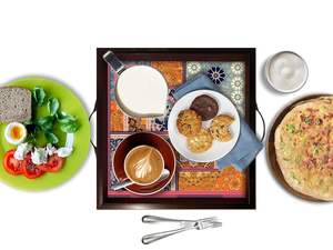 Bandejas Cuadradas para Servir Más Vendidas con Adhesivo Elegante para Mesa de Comedor, Hogar y Oficina, Multiusos, para Regalo, Artículo de Servicio - Product Image 6