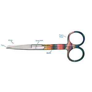 Tijeras de vendaje de primeros auxilios para Enfermería Médica, tijeras de enfermería, tijeras para traumatismos, mango ergonómico de agarre y cómodo de Apto Enterprises - Product Image 2