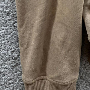 เสื้อฮู้ดดี้แฟชั่นผู้ชาย ตกแต่งด้วยคริสตัล ฮิปฮอป ดีไซน์วินเทจ ล้างสีแบบวินเทจ โลโก้คริสตัลแบบกำหนดเอง เสื้อฮู้ดดี้ซิปแบบลำลอง - Product Image 4