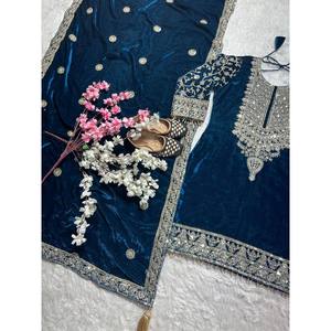 Conjunto de Traje Bordado para Fiesta de Mujer con Codificación Secuencial - Product Image 4