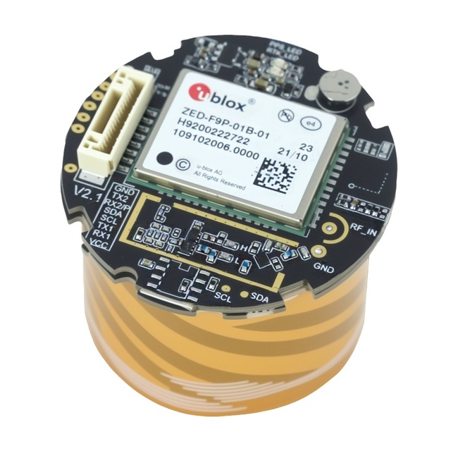 JS-UK40 GPS Positioning Antenna Module High Precision F9P Chip GNSS Helix Antenna with 2cm RTK Accuracy and 20Hz Update Rate